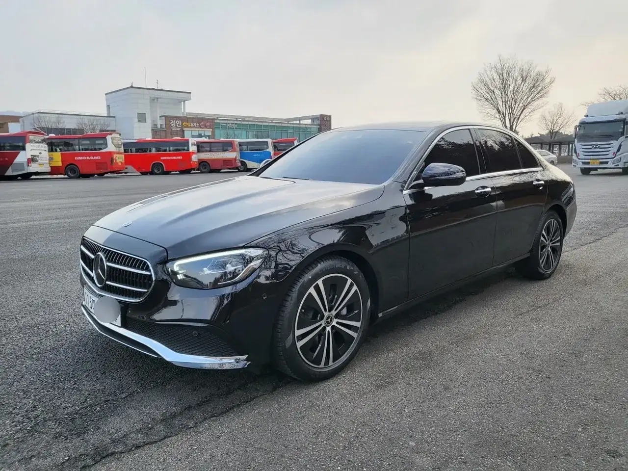 벤츠 E250 측면