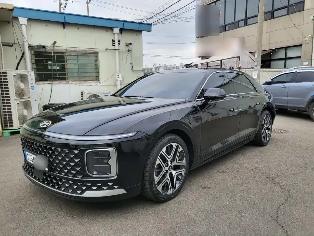 그랜저 정측면 이미지