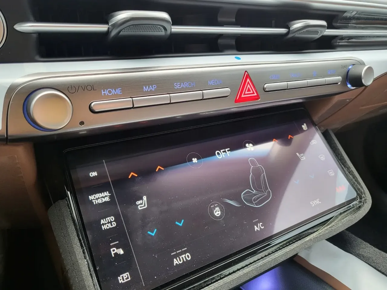 터치 기능이 있는 햅틱 공조기