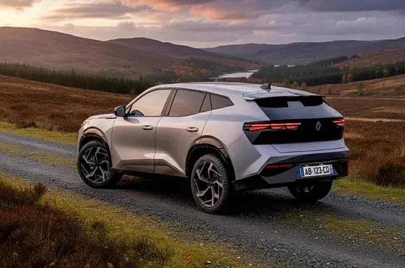 르노 오로라2 후측면 이미