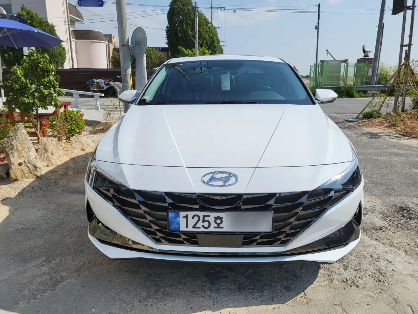 아반떼 정면 이미지